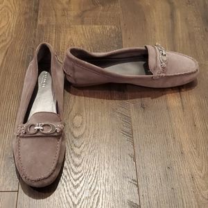 Coach Fortunata Suede Loafers